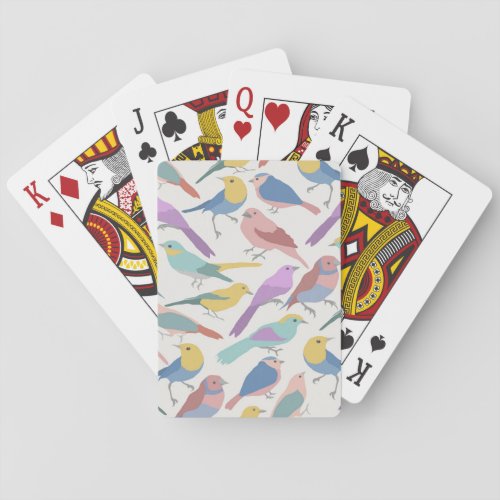 Birds Color Playing Cards