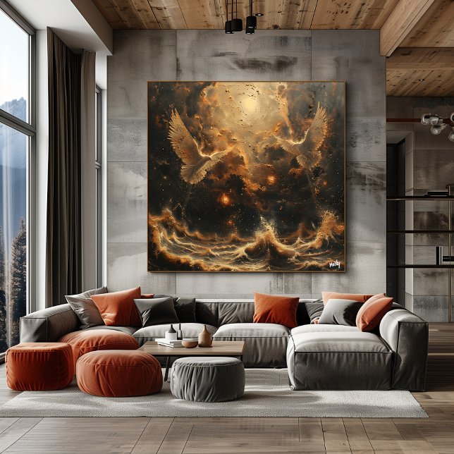 Bird's Cosmic Shelter Poster (Creator Uploaded)