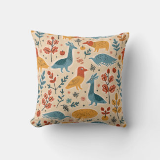 birds cushion