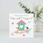 Birds Cute Retro Illustration (Standing Front)