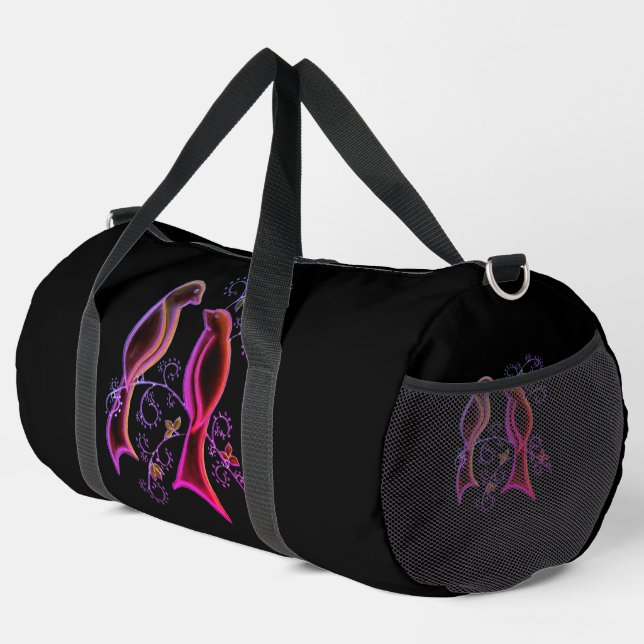 Birds Duffle Bag (Right Corner)