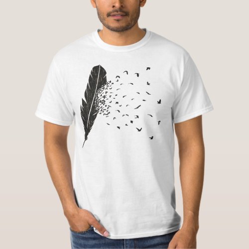 Birds Erupting of a Feather T_Shirt