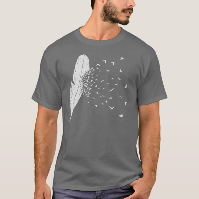 Birds Erupting of a Feather T-Shirt (Front)