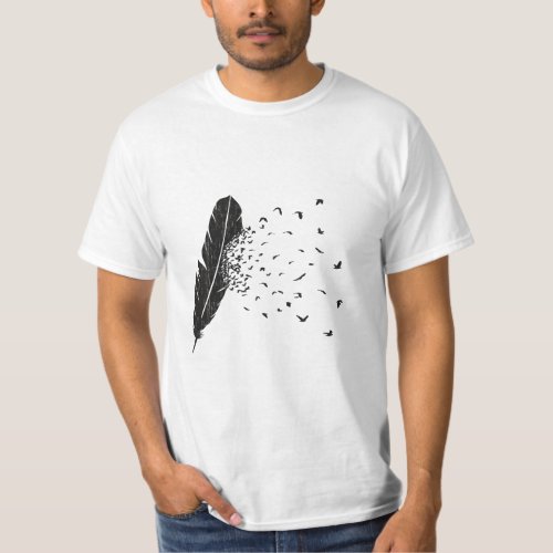 Birds Erupting of a Feather  T_Shirt