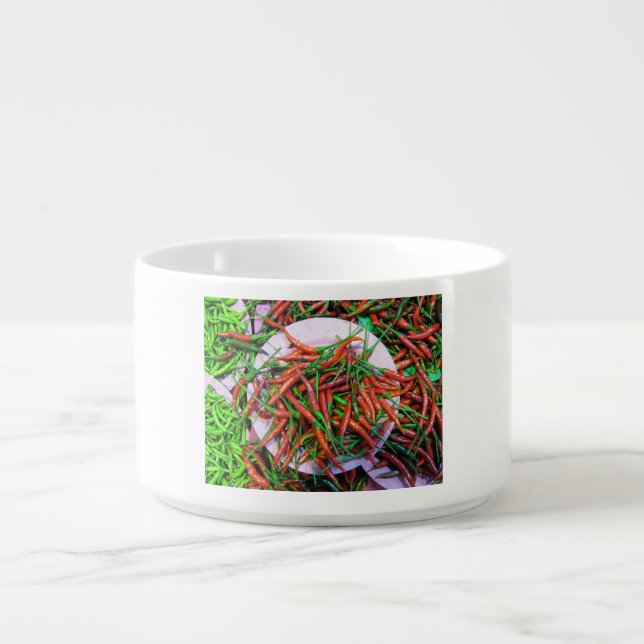 Bird's Eye Chili Peppers Bowl (Center)