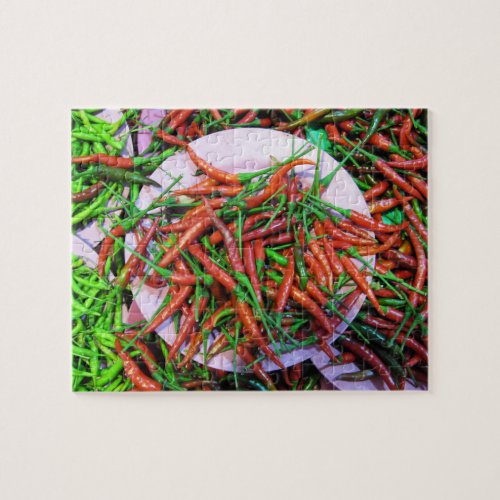 Birds Eye Chili Peppers Jigsaw Puzzle
