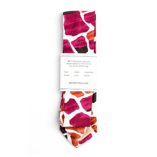 Bird's Eye Limited Edition Skinny Necktie (Back)