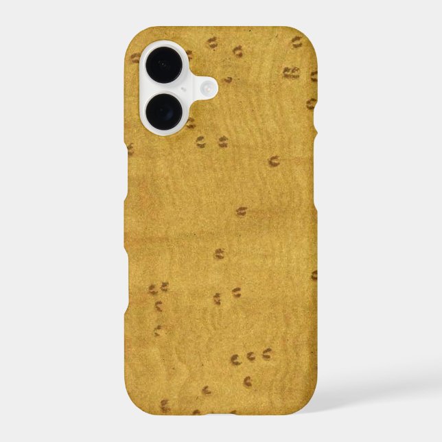 Birds Eye Maple Wood Image Custom Case-Mate iPhone Case-Mate iPhone Case (Back)