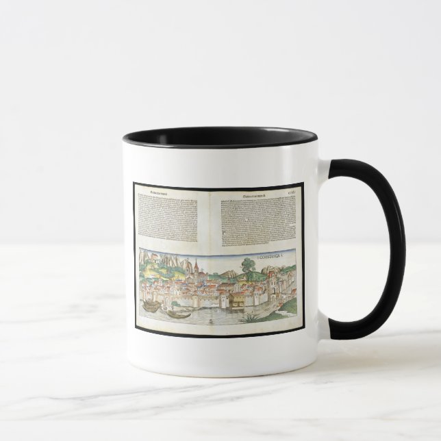 Bird's Eye View of Constance from the Nuremberg Ch Mug (Right)