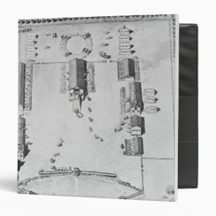 Bird's-eye view of ideal plantation buildings 3 ring binder