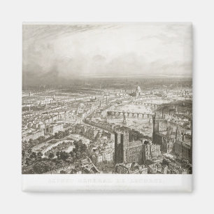 Bird's Eye View of London from Westminster Abbey, Magnet