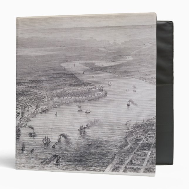 Bird's-Eye View of New Orleans Binder (Front/Inside)