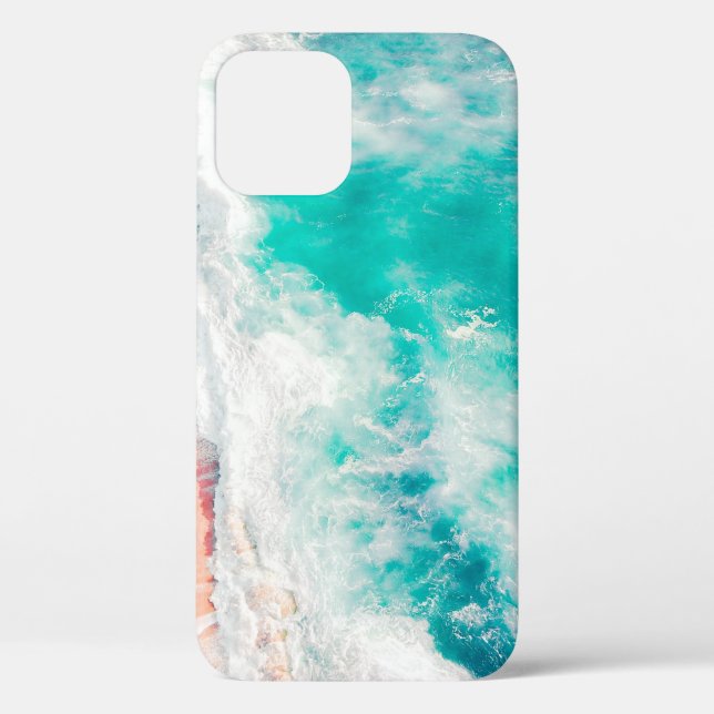 Bird's eye view of ocean waves Case-Mate iPhone case (Back)