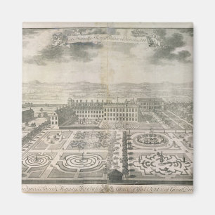 Bird's Eye View of the Gardens Kensington Magnet