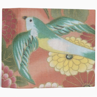 Birds & Flowers Binder