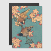 Birds Flowers Hokusai Japanese Art (Front/Back)