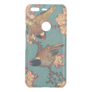 Birds Flowers Hokusai Japanese Art Uncommon Google Pixel Case
