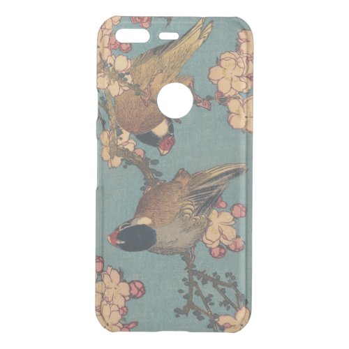 Birds Flowers Hokusai Japanese Art Uncommon Google Pixel Case