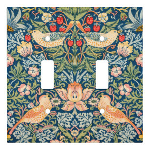 Birds & Flowers Wm Morris  Light Switch Cover