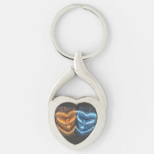 Birds Flying Together- Keychain