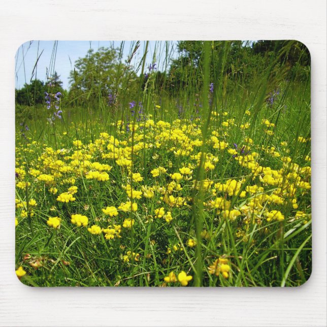 Birds-foot Trefoil Mouse Mat (Front)