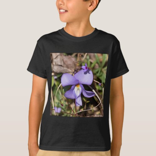 Birds_Foot Violet w Bluets T_Shirt