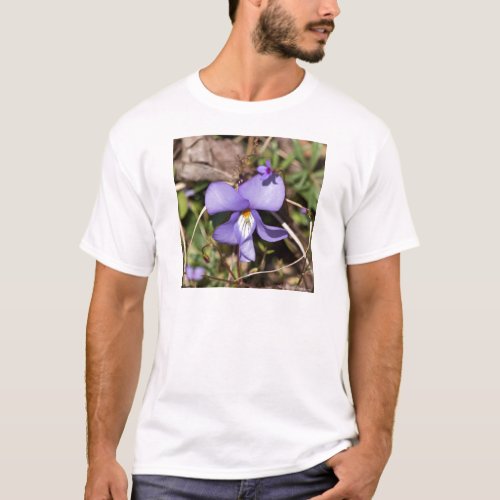 Birds_Foot Violet w Bluets T_Shirt