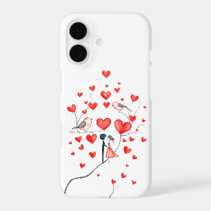 Birds for Valentine's Day iPhone 17 Case
