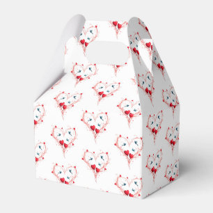 Birds for Valentine's Day Favor Boxes