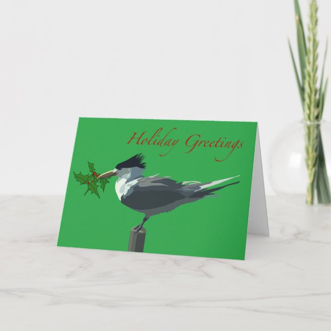 Birds - Great Crested Tern Card (Front)