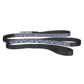 Birds in blue and white pet  leash