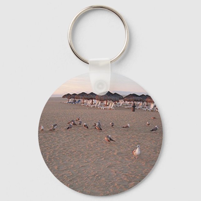 Birds in Cabo san Lucas Keychain (Front)