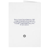 Birds in Central Park at Wintertime (Back)