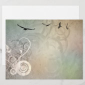 Birds In Flight (Front/Back)