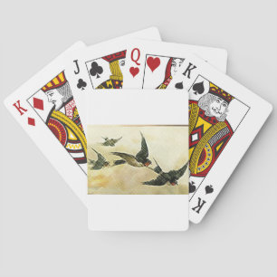 Birds In Flight Poker Cards