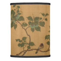 Birds in Fruit Tree Chinese silk painting repro Lamp Shade
