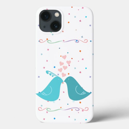Birds in Love iPhone 13 Case