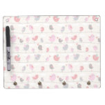 Birds in Love Dry Erase Board With Keychain Holder