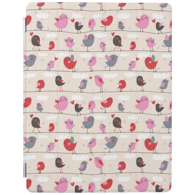Birds in Love iPad Smart Cover (Front)