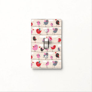 Birds in Love Light Switch Cover