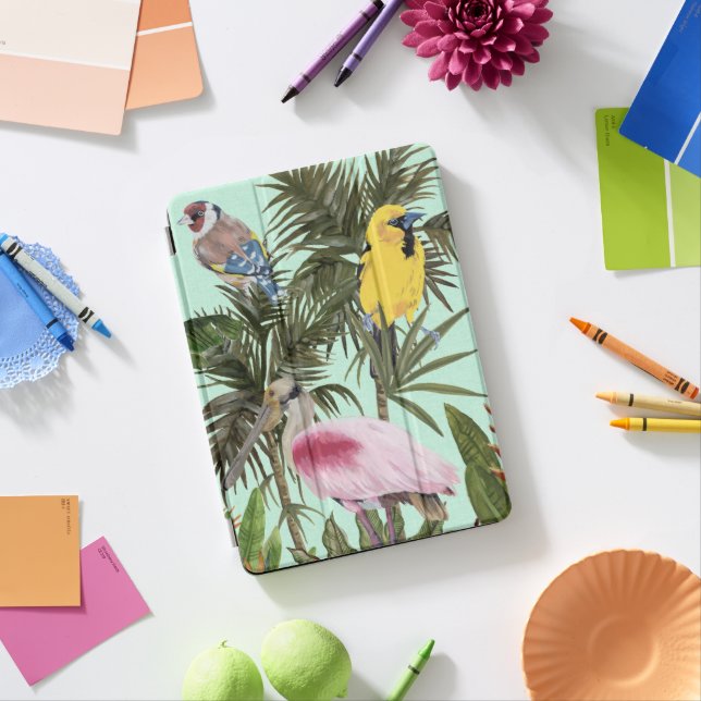 Birds in Paradise iPad Pro Cover (Desk)