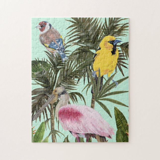 Birds in Paradise Jigsaw Puzzle (Vertical)