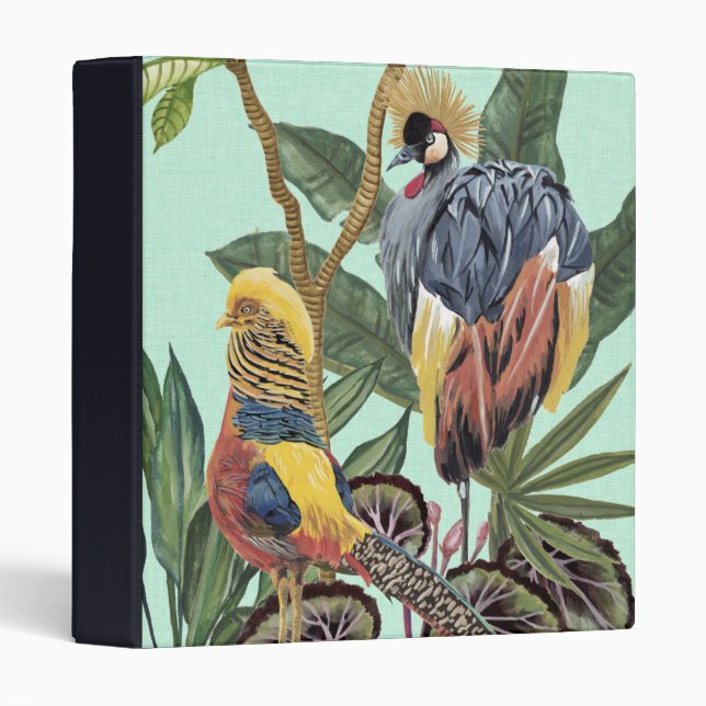 Birds in Paradise - Large Birds 3 Ring Binder (Front/Spine)