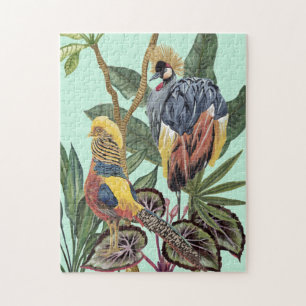 Birds in Paradise - Large Birds Jigsaw Puzzle