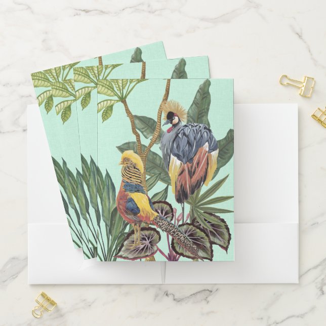 Birds in Paradise - Large Birds Pocket Folder (In Situ)