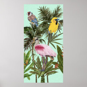 Birds in Paradise Poster