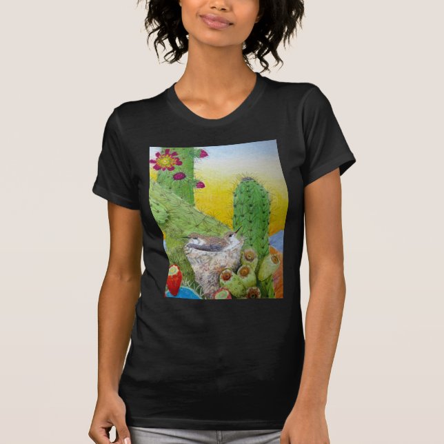 Birds in the desert T-Shirt (Front)