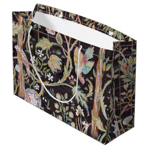 Birds in The Flower Garden, William Morris Large Gift Bag