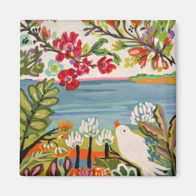 Birds in the Garden Magnet (Front)