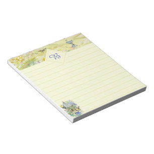 Birds in the garden notepad